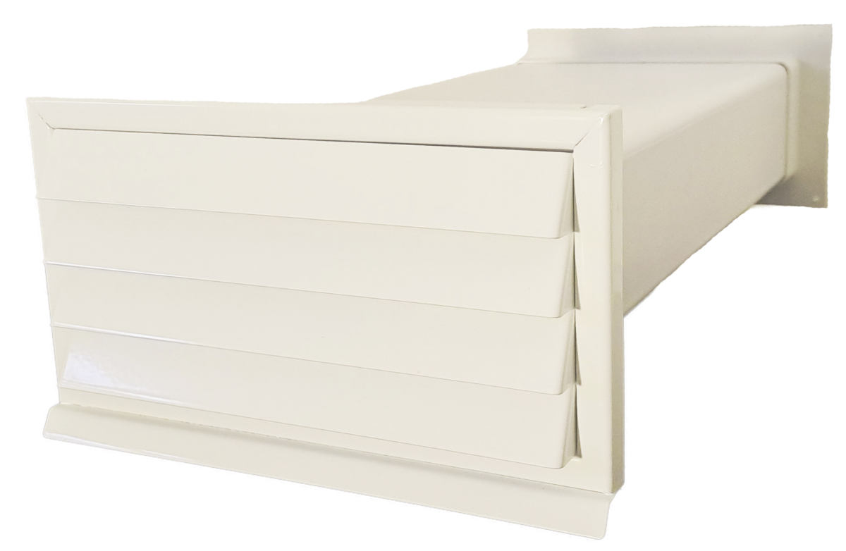 Mauerkasten mit Edelstahl Wetterschutzgitter mit Rückschlagklappe MKWSGEi220x90, 220x55, 222x89 – Bild 10