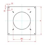 Abdeckblech für zu goße Bohrungen – Bild 3