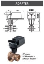 Regelkugelhahn DN15 bis DN50 3 Wege – Bild 5