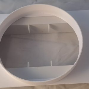 2 Grad Wandflansch Ø150 / 220x90 220x55