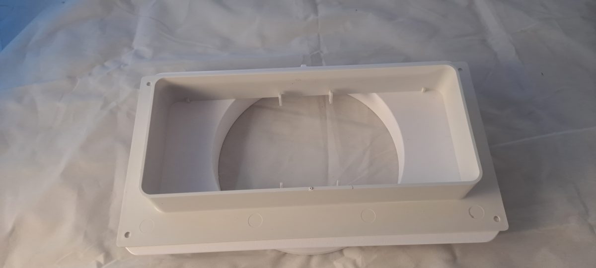 2 Grad Wandflansch Ø150 / 220x90 220x55 – Bild 2