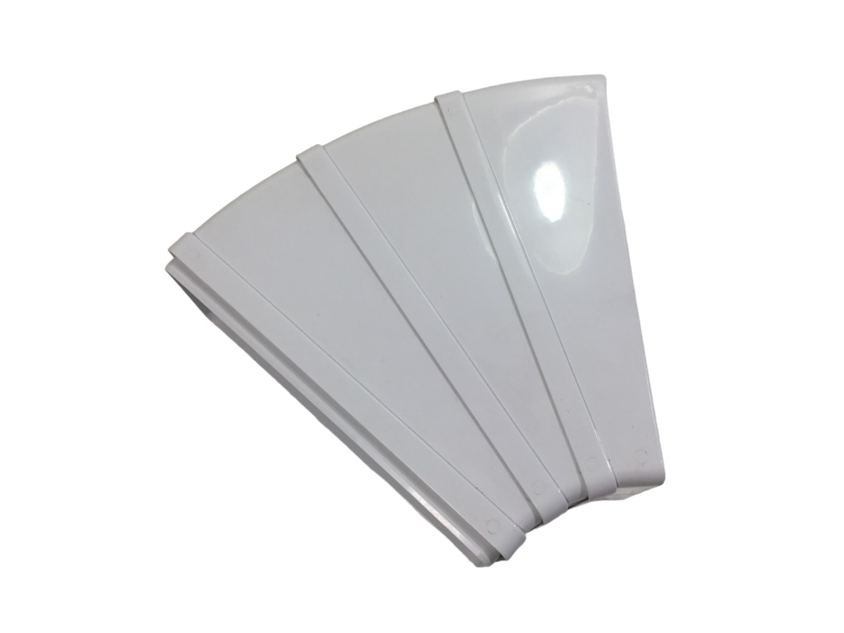 Flachkanal Bogen 15° 30° 45° 220x90