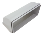 Flachkanal Bogen senkrecht 90° 220x90