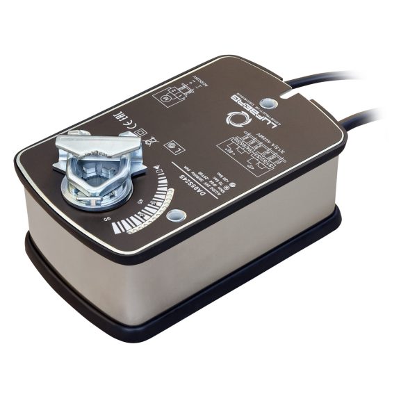 LUFBERG KLAPPEN STELLANTRIEB DA05S24S 24V 5NM FEDERRÜCKLAUF, ZWEI ENDLAGENSCHALTER