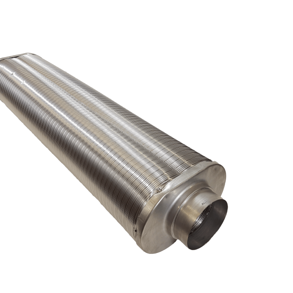 Rohrschalldämpfer, Telefonieschalldämpfer oval , 25mm Packungsstärke, 1000mm lang