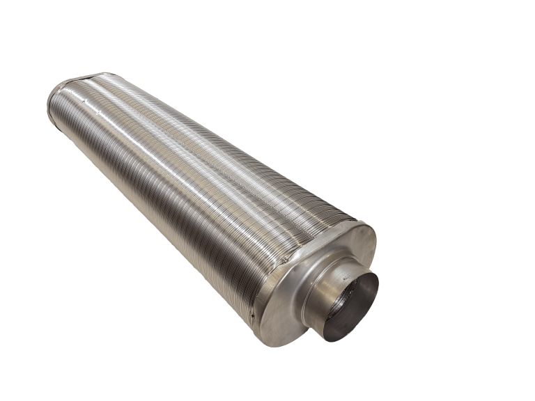 Rohrschalldämpfer, Telefonieschalldämpfer oval , 25mm Packungsstärke, 1000mm lang