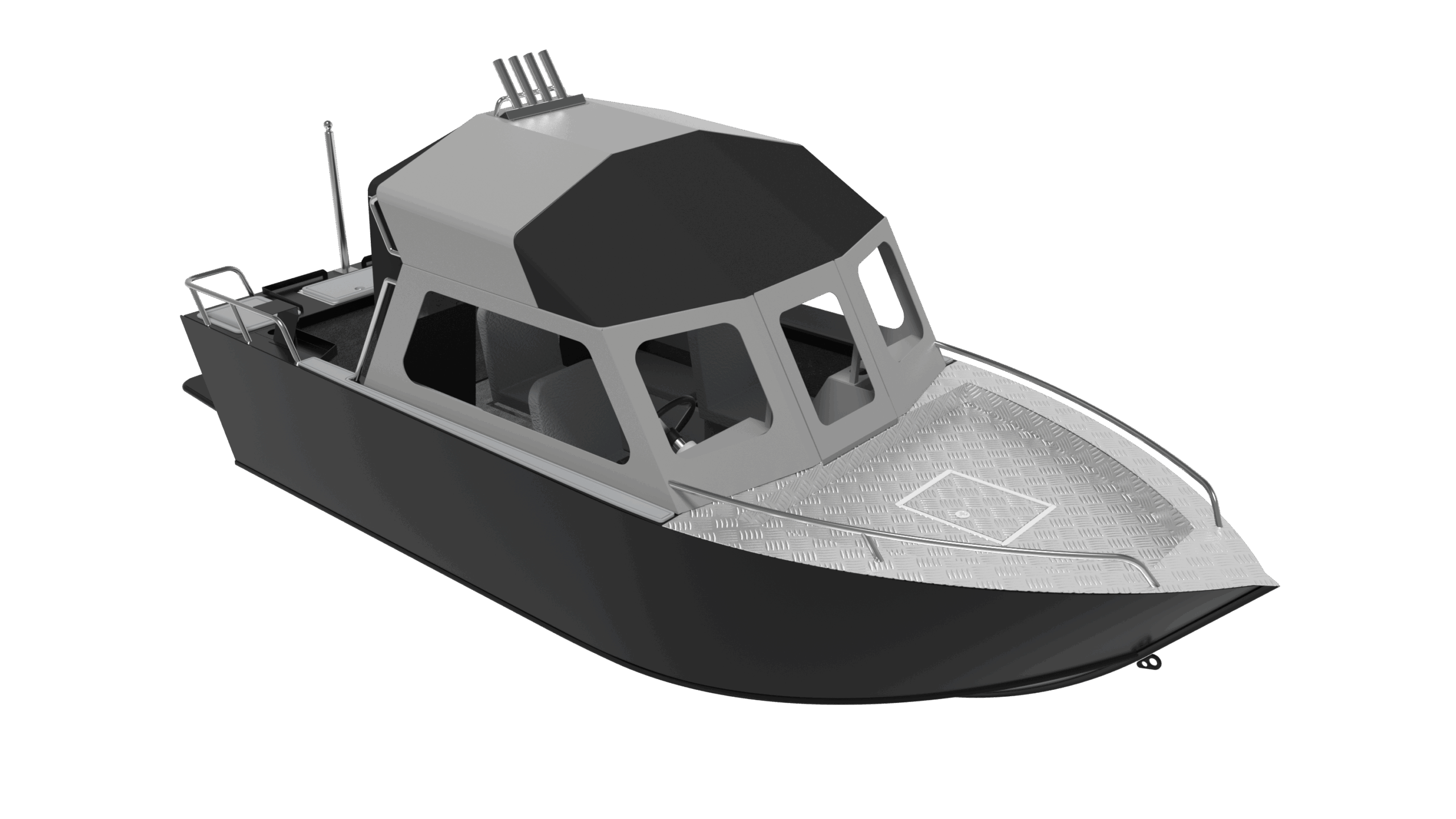 Aluminium Boote und Zubehöhr