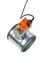 Absperrklappe Stahl verzinkt mit Belimo LM230A für 230V