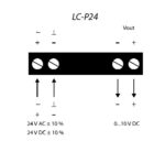 Lufberg Stellungsgeber Potentiometer Eingang 24V Ausgang 0-10V
