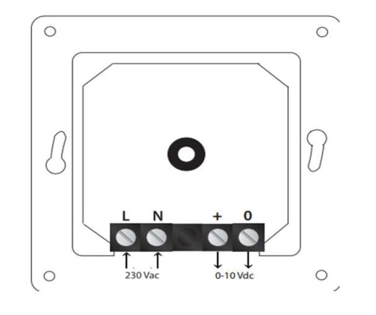 Lufberg Stellungsgeber Potentiometer Eingang 230V Ausgang 0-10V