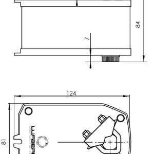 LUFBERG KLAPPEN STELLANTRIEB DA03S220 230V 3NM FEDERRuCKLAUF