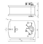 LUFBERG KLAPPEN STELLANTRIEB DA05S24 24V 5NM FEDERRÜCKLAUF