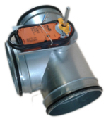 Bypassklappe mit elektro Stellantrieb Belimo CM230A für 230V