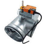 Bypassklappe mit elektro Stellantrieb Belimo LM230A für 230V 100-315