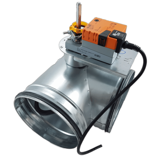 Bypassklappe mit elektro Stellantrieb Belimo LM230A für 230V 100-315