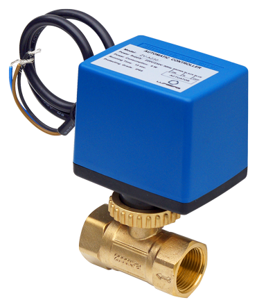 Zonenventil mit Stellantrieb Typ ZV2-B24 für 24V 2 Punkt