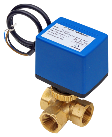 Zonenventil mit Stellantrieb Typ ZV3A-A24 für 24V 3 Punkt