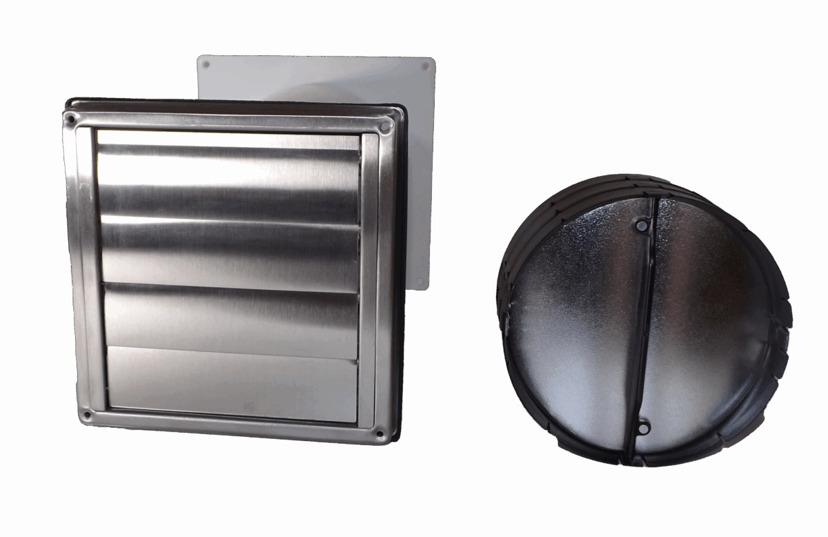 Mauerkasten für Dunstabzug mit Naber Thermobox im Teleskoprohr Mauerkasten für Dunstabzug mit Naber Thermobox im Teleskoprohr