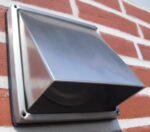 Mauerkasten für Dunstabzug mit Naber Thermobox im Teleskoprohr