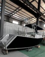 Aluboot Aluminium Kajütboot mit Schlupfkabine, 5,80m Länge