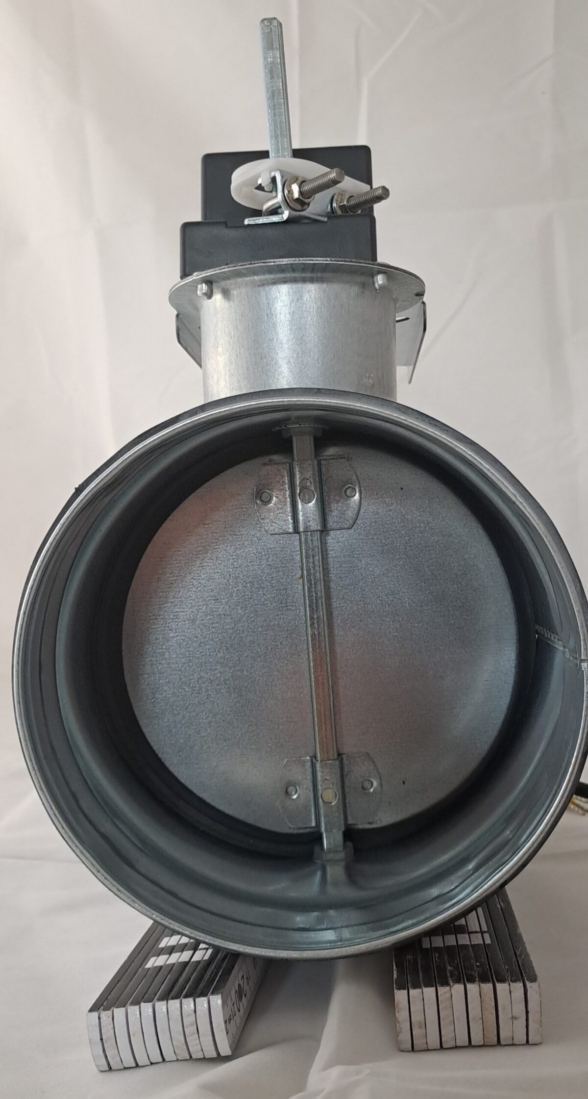 Absperrklappe DTBU 80-200 mit Lufberg DA02N220(S) für 230V