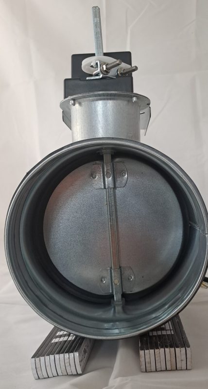 Absperrklappe DTBU 80-200 mit Lufberg DA02N220(S) für 230V