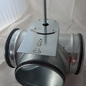 Bypassklappe für Montage eines Stellantriebes 100-315