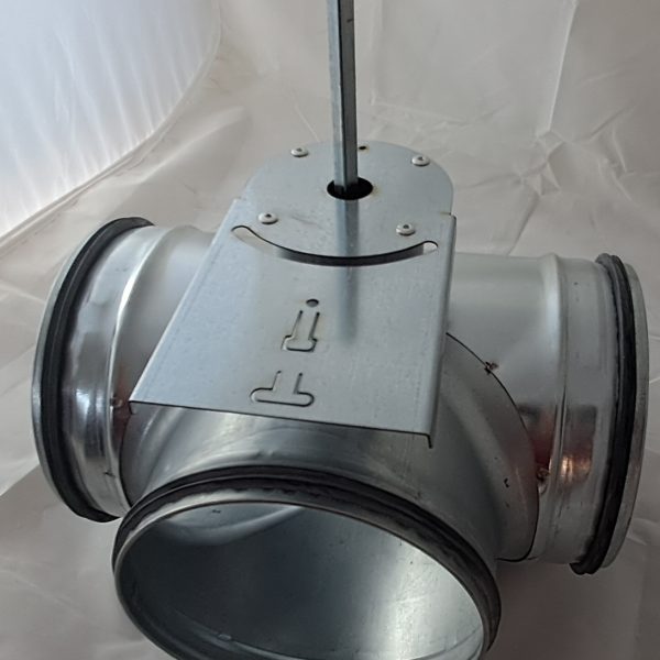 Bypassklappe für Montage eines Stellantriebes 100-315