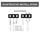 Absperrklappe DTBU 80-200 mit Lufberg DA08F220(S) für 230V Schnellläufer 8 Sekunden