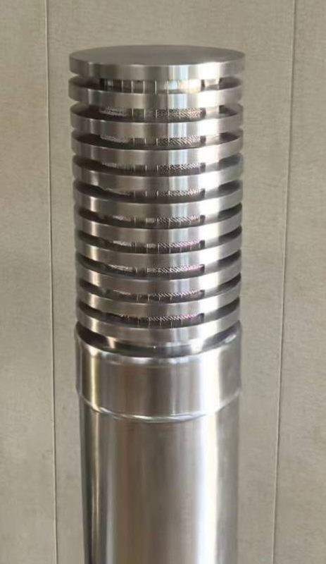 Aussenluft Ansaugturm für Lüftungsanlagen Erdwärmetauscher