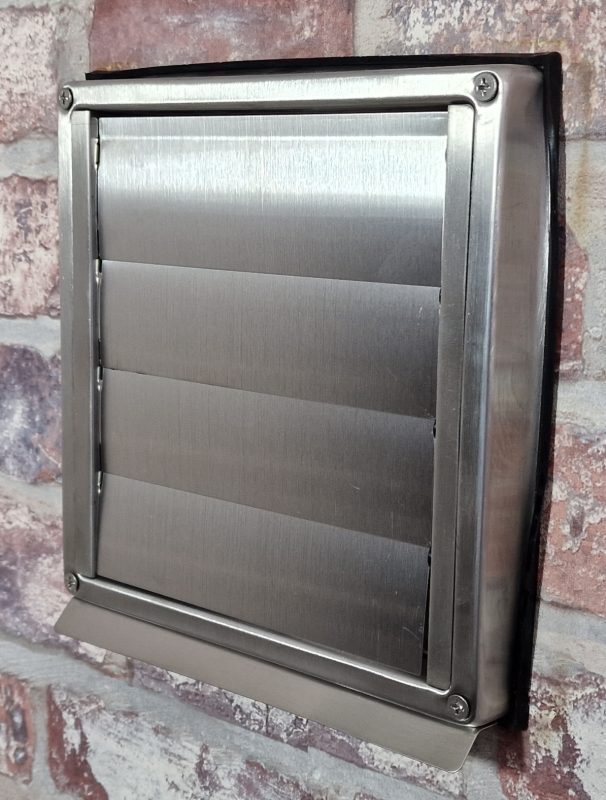 2 Grad Mauerkasten MKWSQLE150 für sicheren Kondensatablauf auch mit Blower Door Test und Zertifikat Ø150