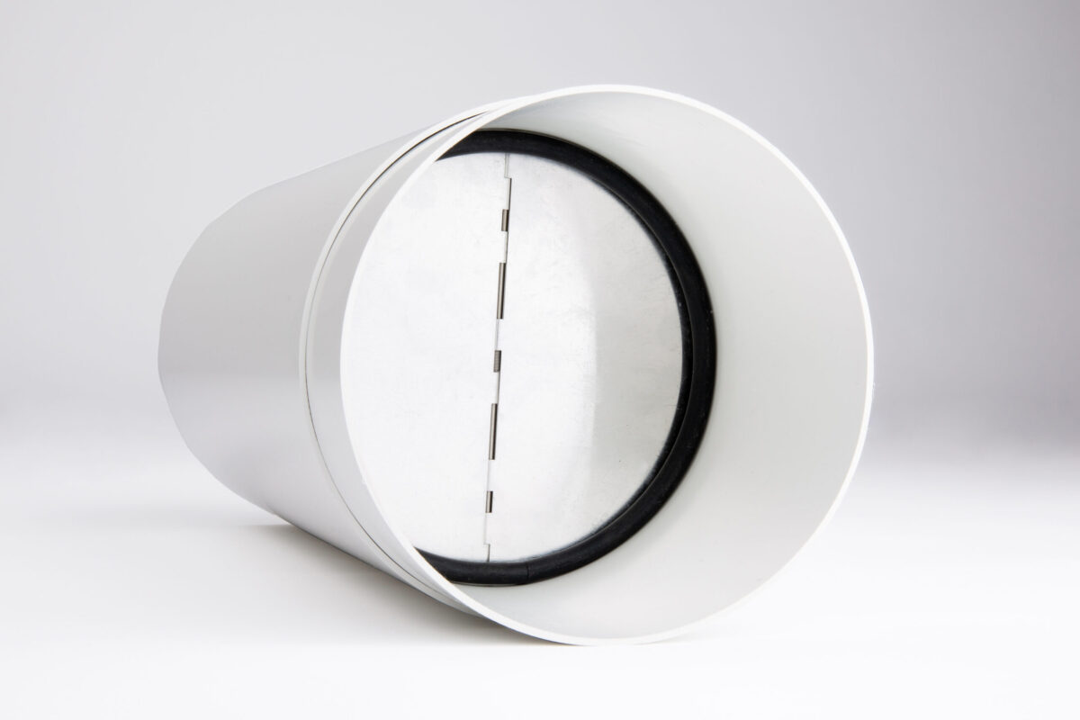 2 Grad Mauerkasten MKWSQLE150 für sicheren Kondensatablauf auch mit Blower Door Test und Zertifikat Ø150