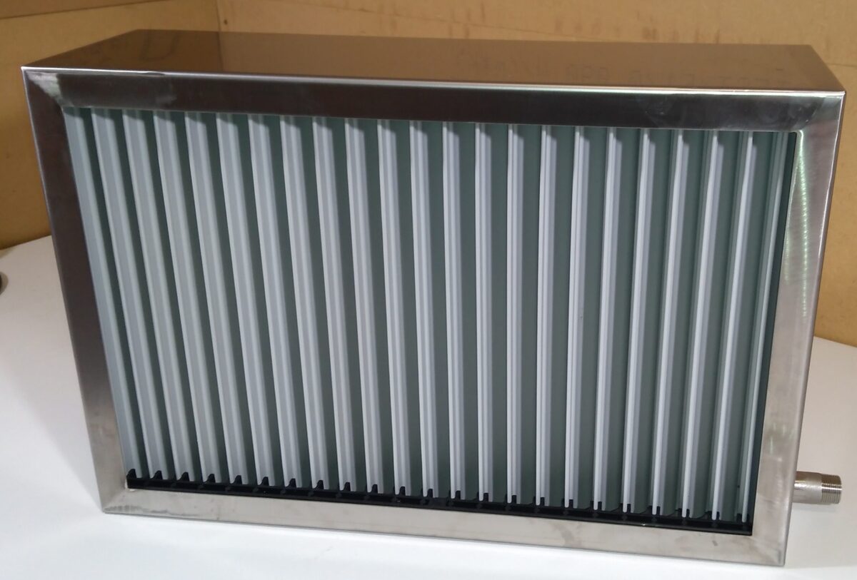 Tropfenabscheider Kassette Edelstahl Rahmen, frei nach Maß