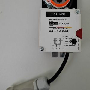 Gruner Klappenstellantrieb damper actuator 227CSZ-024-05E-ST24/8E8/CL1.6 24V 5Nm stetig regelnd (227CSZ-024-05-077 )