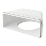 Flachkanal Umlenkung auf Rund 220x90 auf Ø150