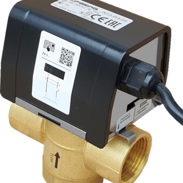 Zonenventil mit Stellantrieb und Federrücklauf ZV3-S