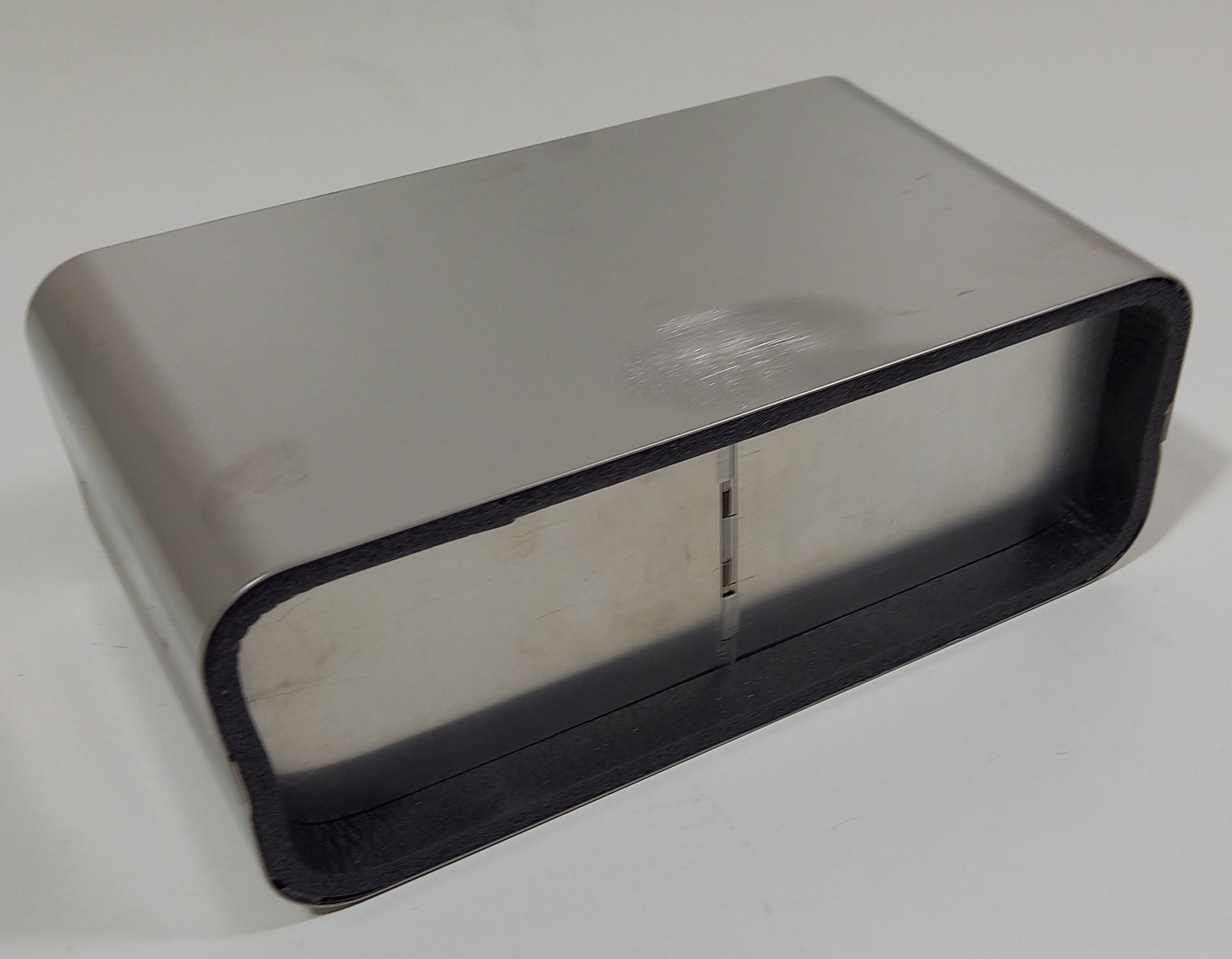 Rückschlagklappe aus Edelstahl für Flachkanal 220x90 Rückschlagklappe aus Edelstahl für Flachkanal 220x90