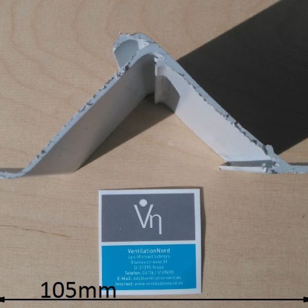 Tropfenabscheider Gleichrichter Lamelle T400/1 für Luftwäscher Luftbefeuchter