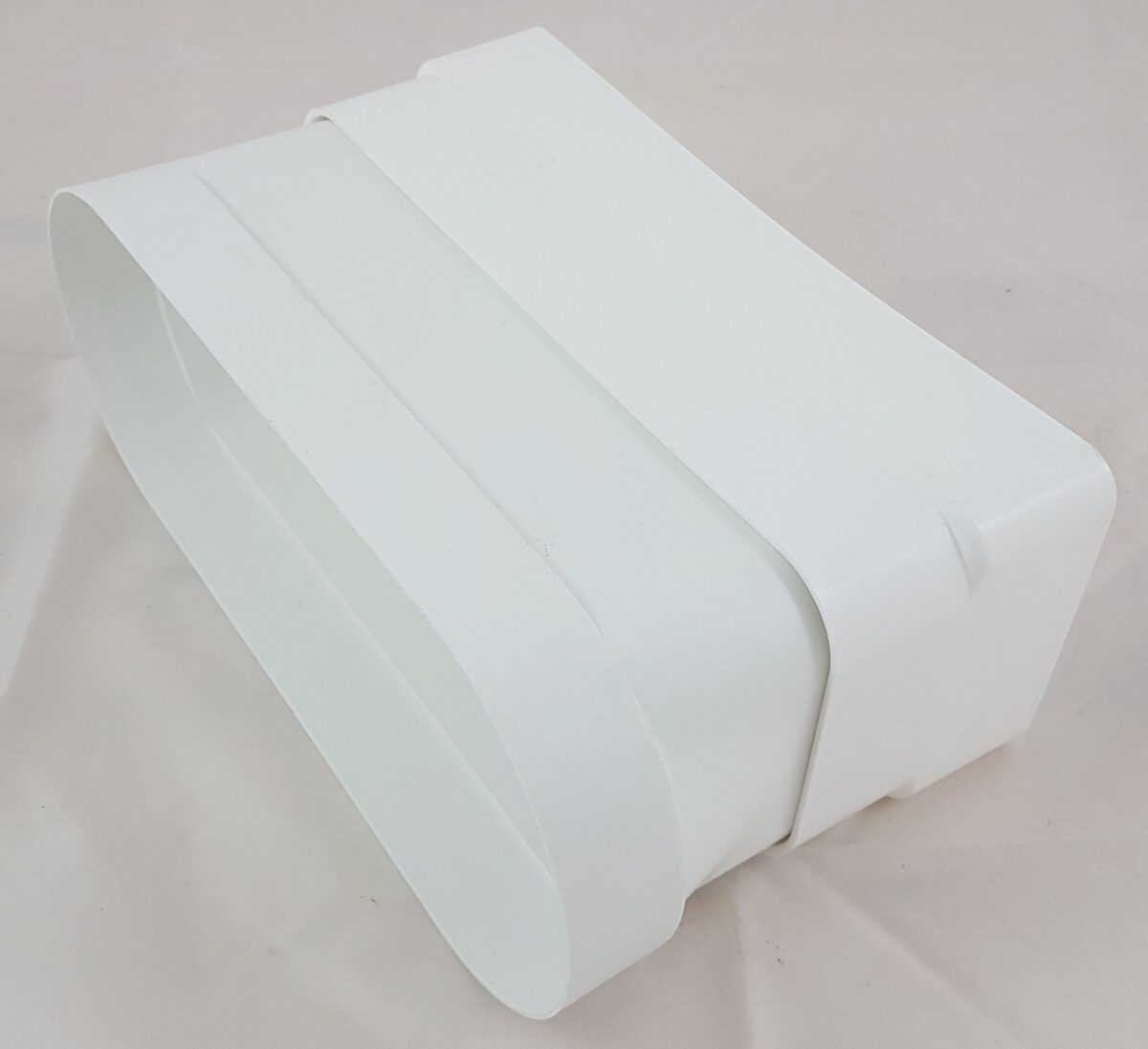 Anschlussstück zur Verbindung von Bora Lüftern mit Flachkanal 220x90