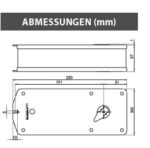Klappenstellantriebe mit Federrücklauf für Brand- und Rauchschutzklappen 24V FS10S24S 24V 10Nm